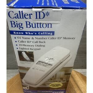 Conair Corded Phone with Large Caller ID Display.